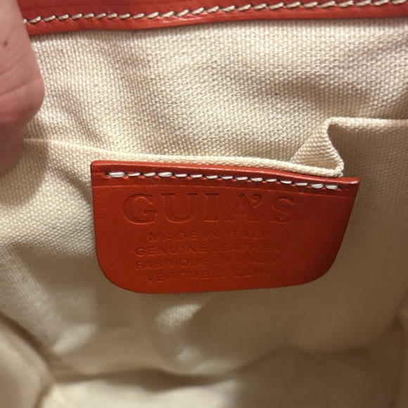 Genuine Leather Tote Bag! Made in Italy! - Picture 5 of 5